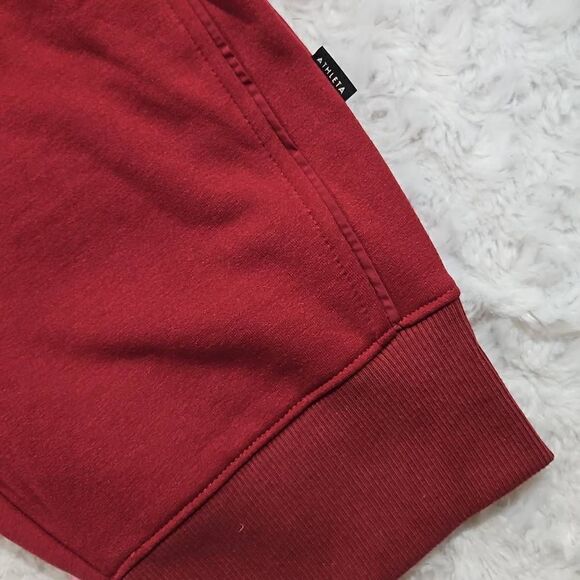 Athleta altitude jogger in polartec power stretch women's size 3x Decadent Red N - Picture 4 of 8